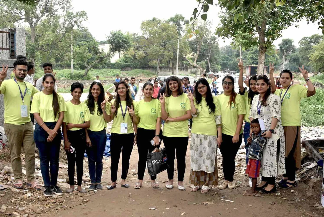 Volunteering at a Charity Event